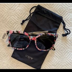 J crew oversize multicolor sunglasses
